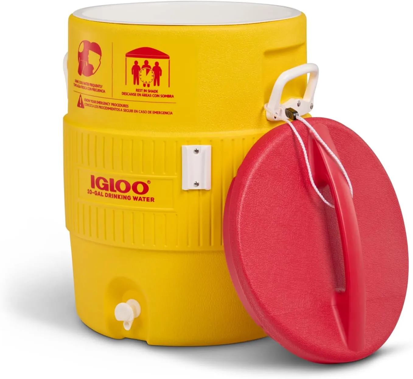 Igloo Sports Cooler Water Beverage Dispenser, Insulated 5 & 10 Gallon Water Cooler, Insulated Drink Dispenser with Spout, Portable Handwashing Stations