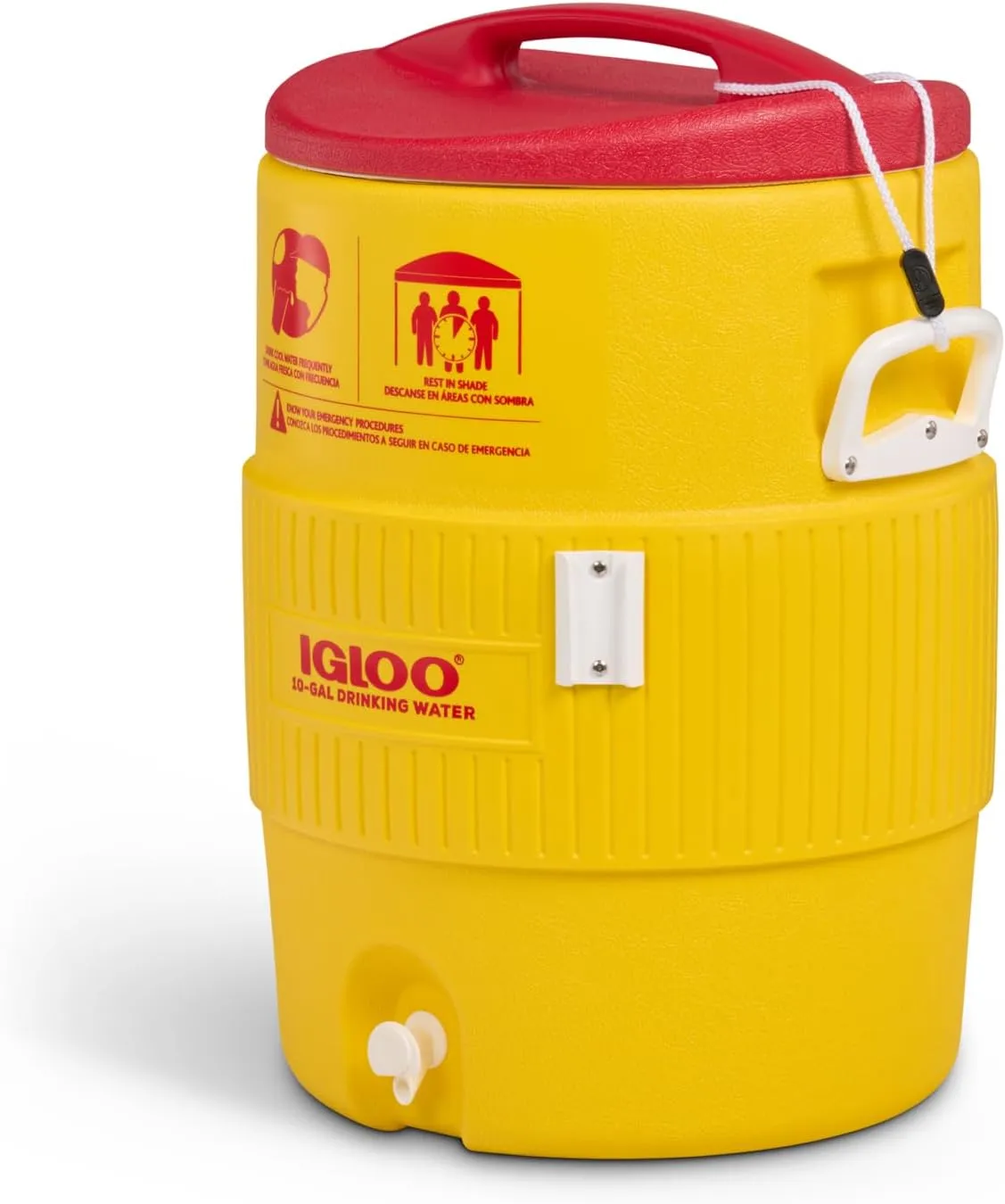 Igloo Sports Cooler Water Beverage Dispenser, Insulated 5 & 10 Gallon Water Cooler, Insulated Drink Dispenser with Spout, Portable Handwashing Stations