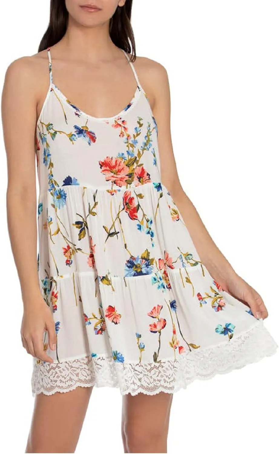 In Bloom By Jonquil Women's All My Loving Floral Chemise In Ivory Small