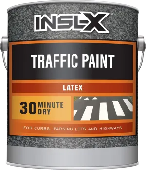 INSL-X TP322409A-01 Acrylic Latex Traffic Paint, 1 Gallon, Yellow