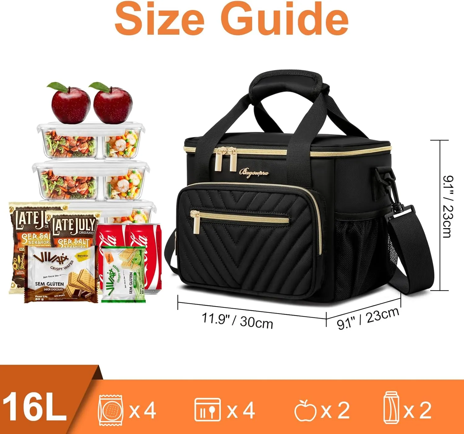 Insulated Lunch Bag Women,Girls Large Lunch Box Leakproof Lunch Tote Reusable Cooler Bag for Adult Work Picnic Hiking Beach