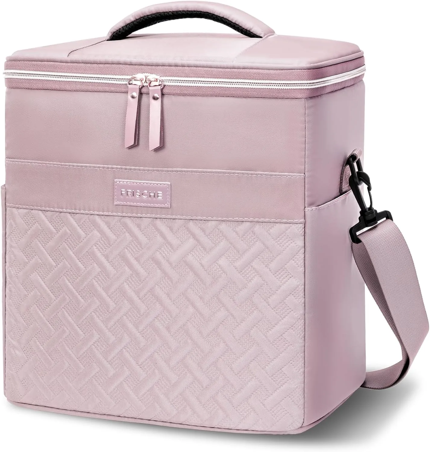 Insulated Waterproof Cooler Bag for Women Men，30 Cans Collapsible Lunch Bag with Shoulder Strap,Leakproof Soft Cooler for Beach, Camping & Travel