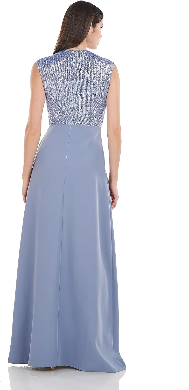 JS Collections Women's Kendall Cut Out A-line Gown