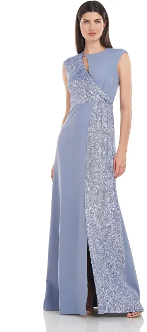 JS Collections Women's Kendall Cut Out A-line Gown