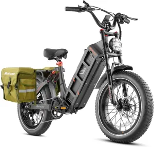 Juliet Pro 2/Juliet 2/Juliet Electric Bike for Adults 43Mph Peak 4400W/1700W/1200W Dual Motor Ebike 60V/52V 70Ah/60Ah 200 Miles Long Range, Fat Tire Full Suspension Mountain Bike, Commuting