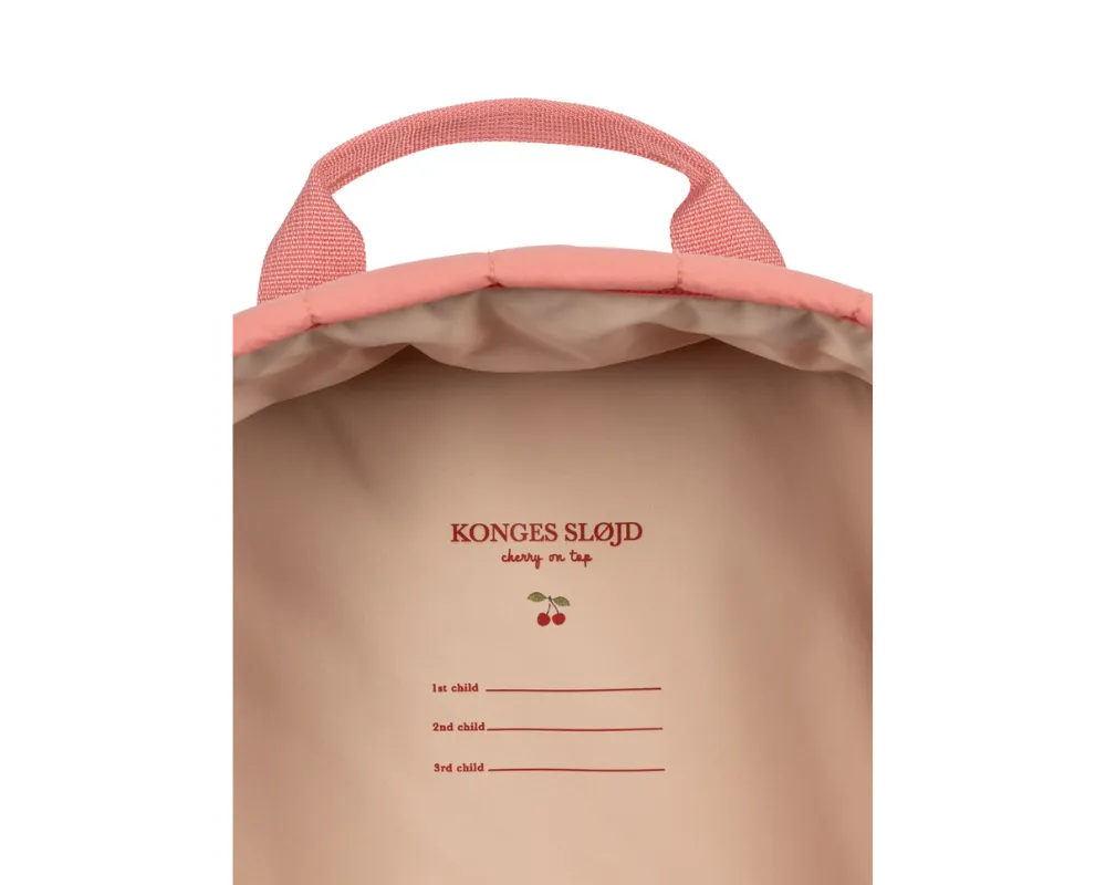 Juno Quilted Backpack - Strawberry Ice