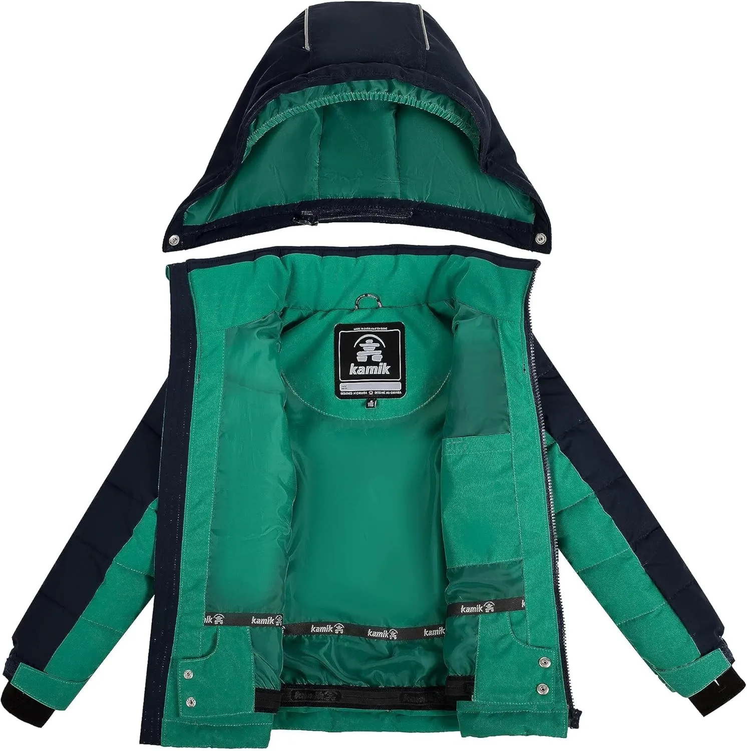 Kamik Boy's Anakin Synthetic Down Jacket (Toddler/Little Kids/Big Kids)