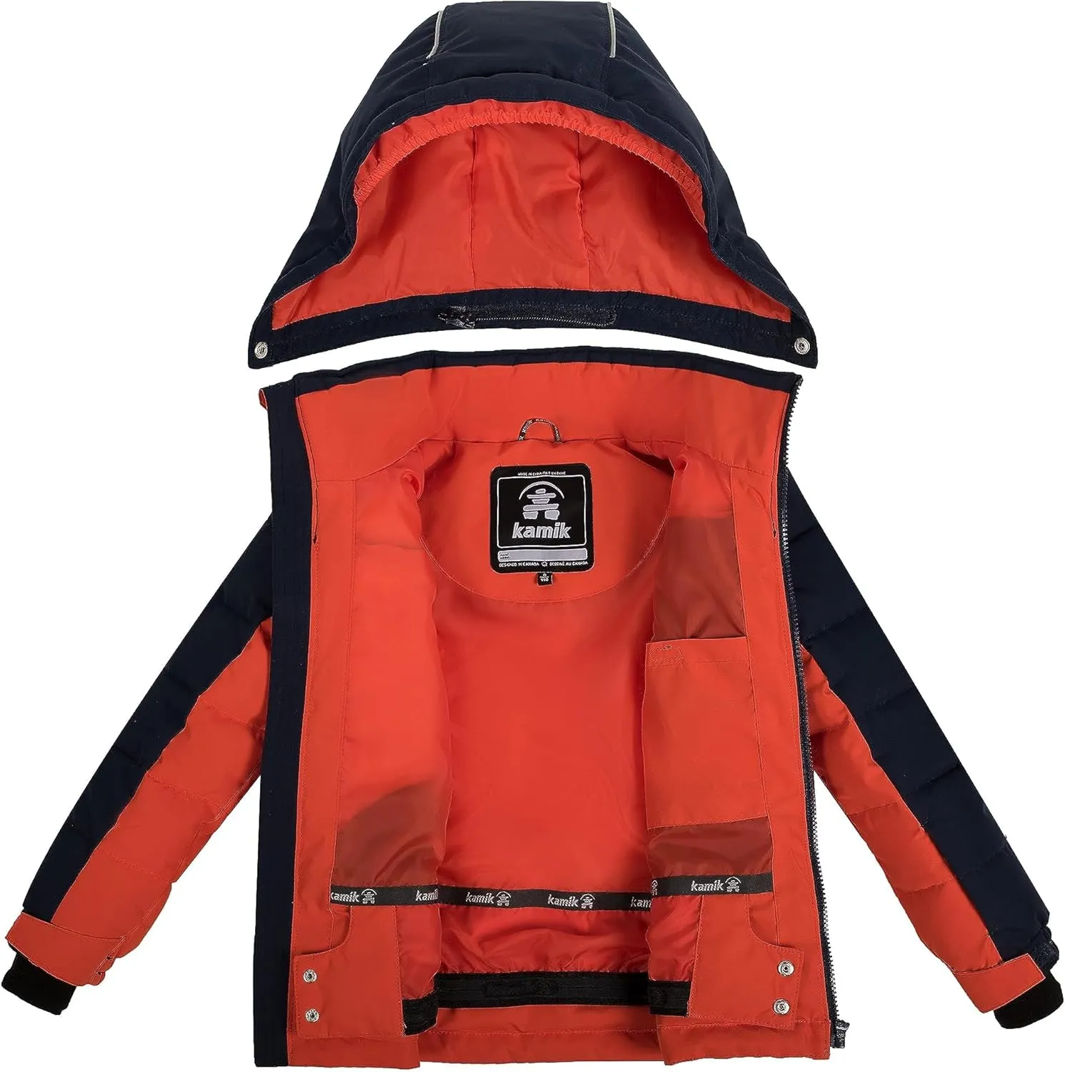 Kamik Boy's Anakin Synthetic Down Jacket (Toddler/Little Kids/Big Kids)