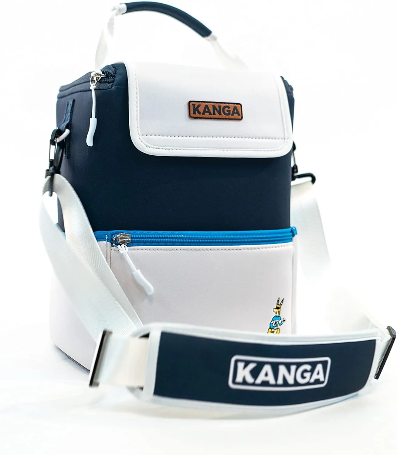 Kanga Insulated Cooler Bag - Soft Cooler Bag - 6 or 12 Can Beer and Seltzer Drink Cooler - Insulated Leak Proof and Durability Tested - Kanga Pouch Cooler