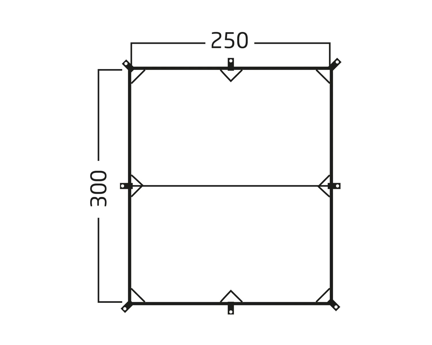 Kari Tech Mini Tarp Incl. Colour Pack - Azalea Cherry Pink