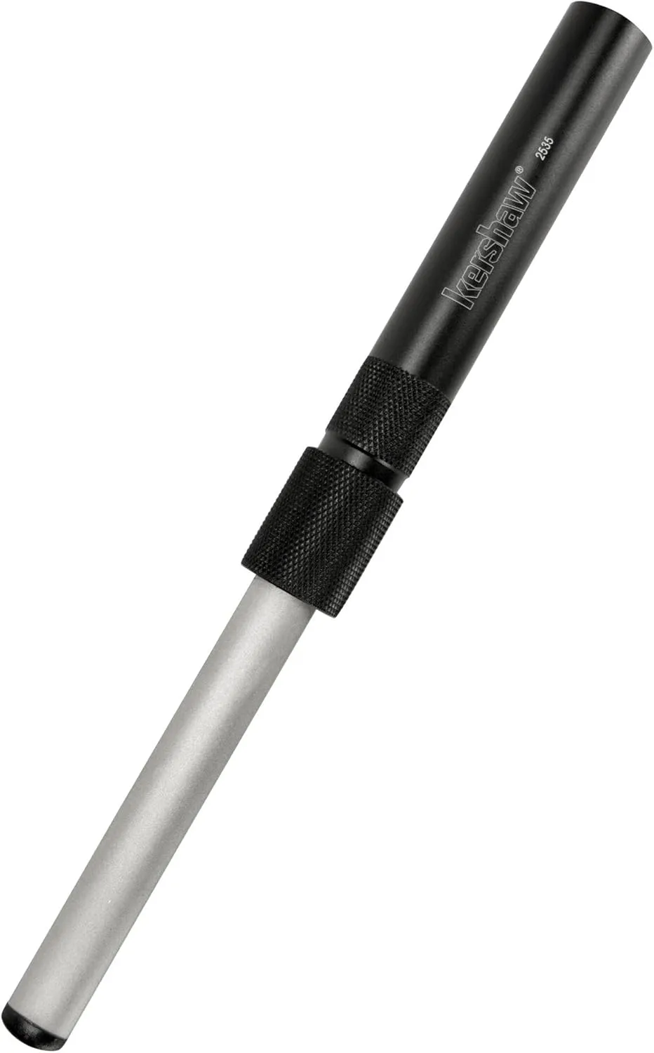 Kershaw 9" Ultra-Tek Sharpener, 600-Grit Diamond-Coated Oval Shaft, Portable Blade Sharpener Tool for Knife