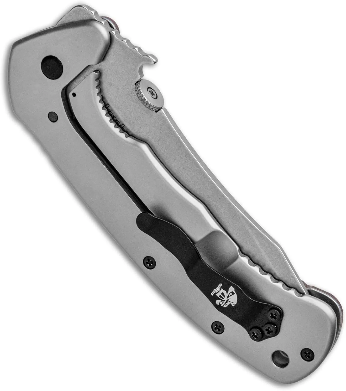 Kershaw Emerson CQC-K Pocket Knives, Manual Opening Folding Knife with Wave Shaped Feature, Multiple Styles