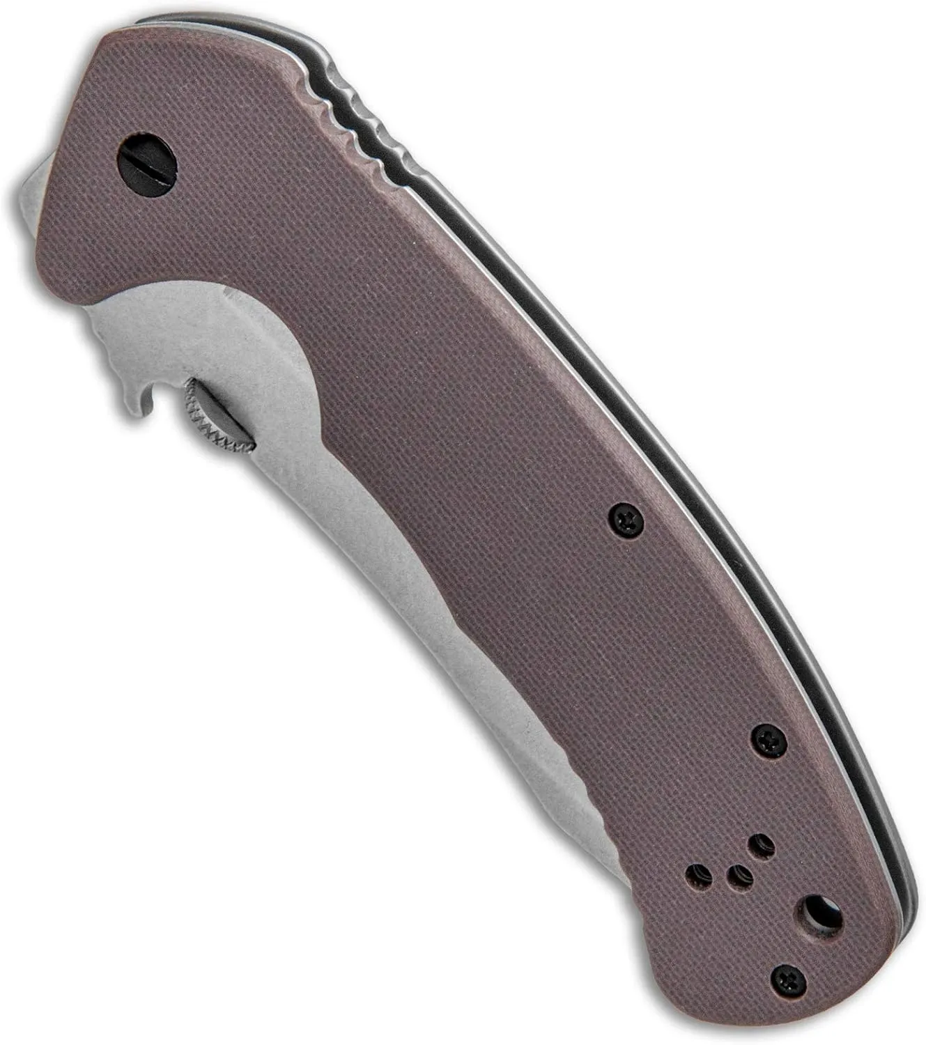 Kershaw Emerson CQC-K Pocket Knives, Manual Opening Folding Knife with Wave Shaped Feature, Multiple Styles