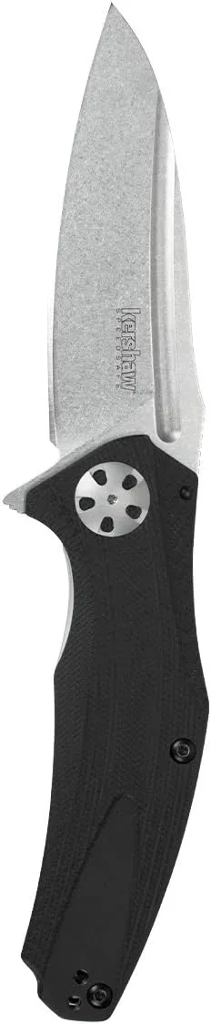 Kershaw Natrix Pocket Knife, Folding Knives with Drop Point Blade, Sub Frame Lock, KVT Ball Bearing Opening System, Multiple Styles
