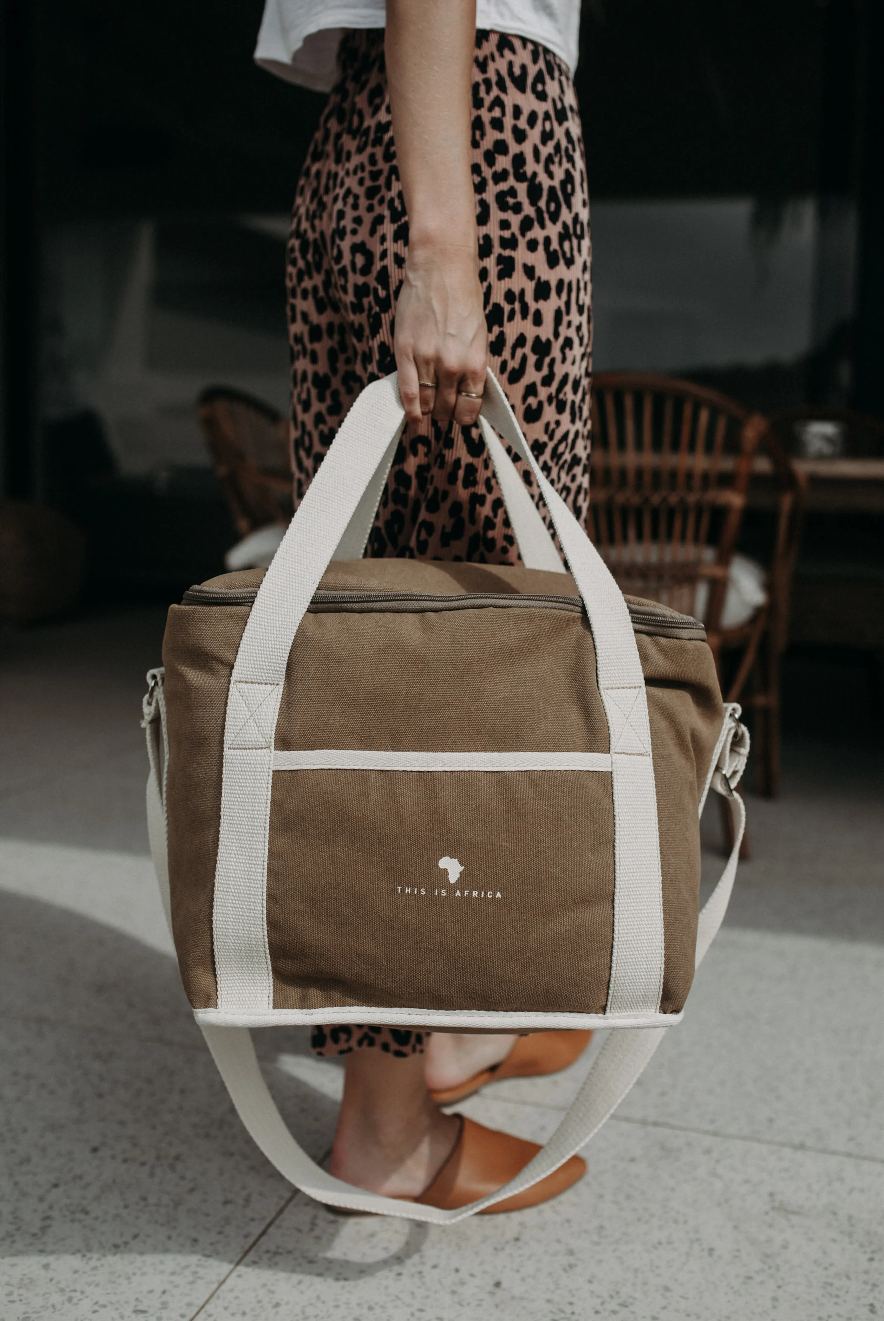 Khaki Cooler Bag