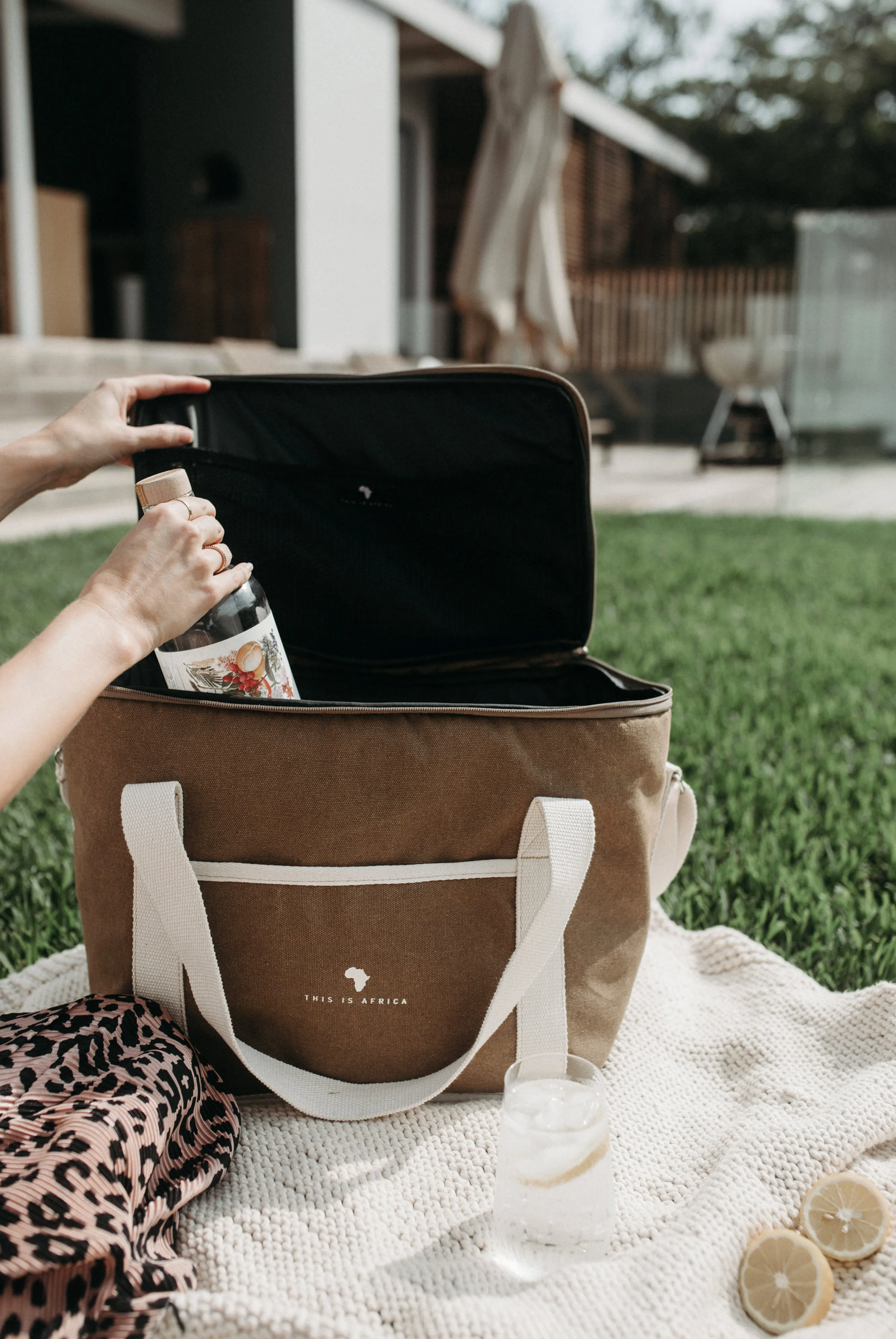 Khaki Cooler Bag