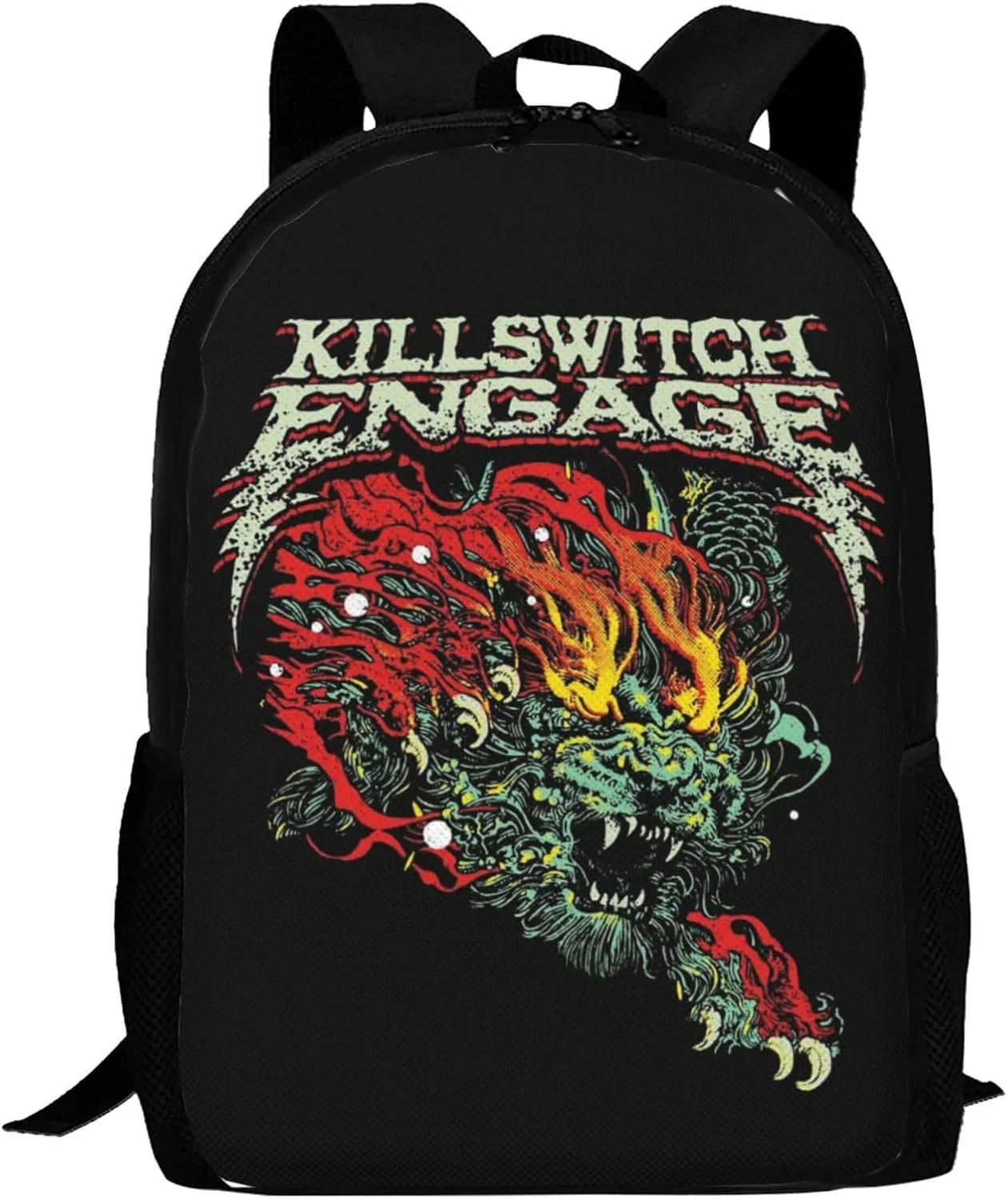 Killswitch Music Engage Music Backpacks Large Capacity Backpack Leisure Bag Daypack for Men and Women