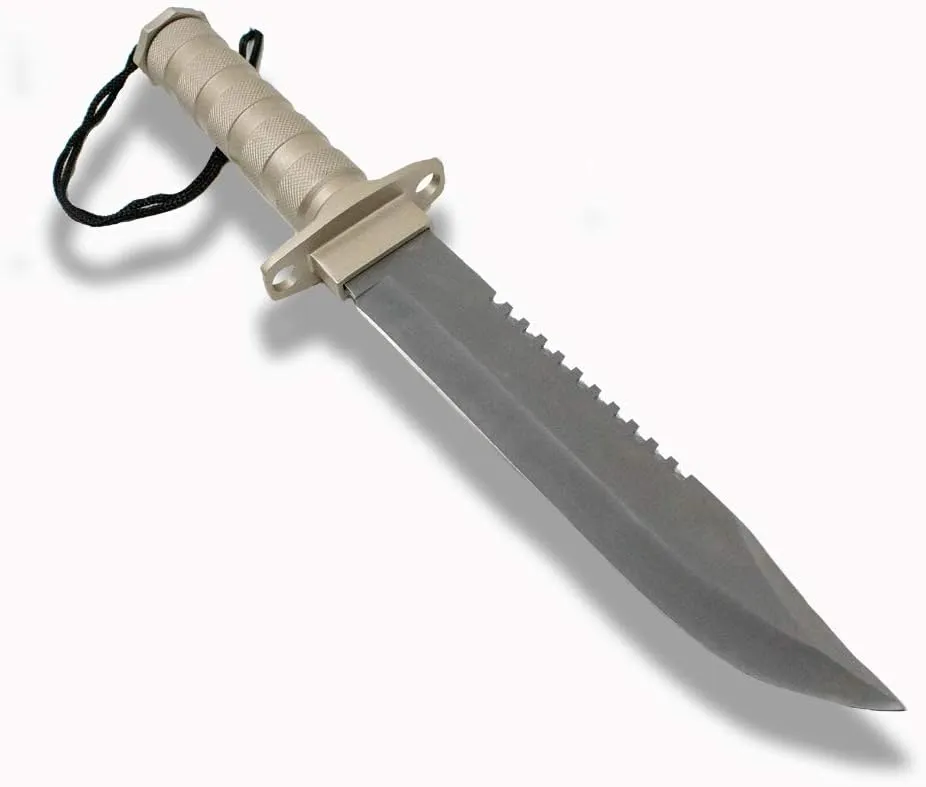 KNIFE 8", Camping Tactical Steel Survival, Outdoor Handler stainless steel blade, Lightweight antirust aluminum, Comfortable, Heavy Duty, Free and Quick Shipping from USA.