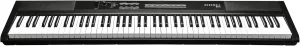 Kurzweil Ka S1 88-Key Semi-Weighted Hammer Action Digital Piano with 16 flagship Voices   Power Supply   Sustain Pedal (Black)