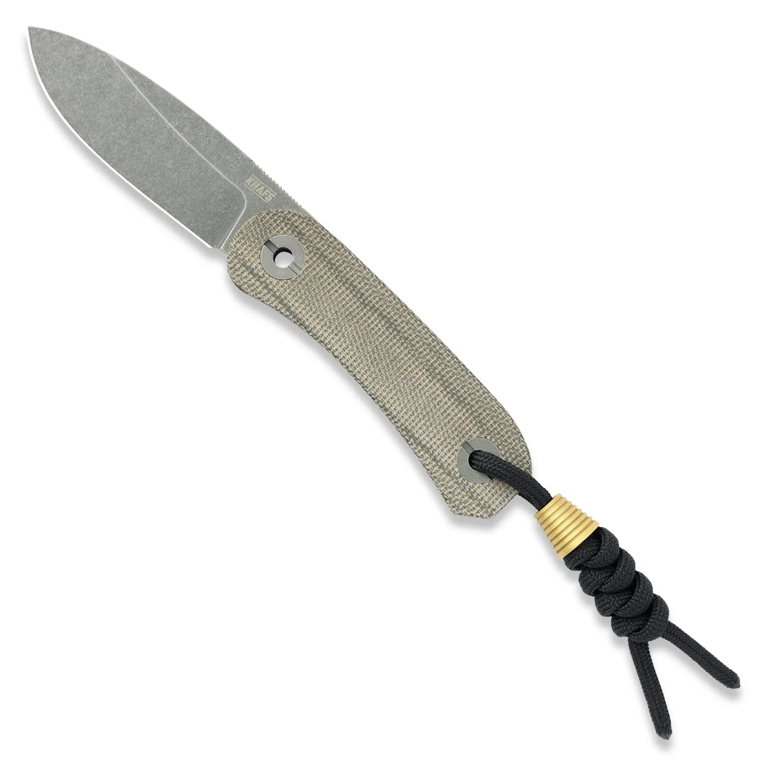 Lander 4 Fixed Blade - Moondust Micarta