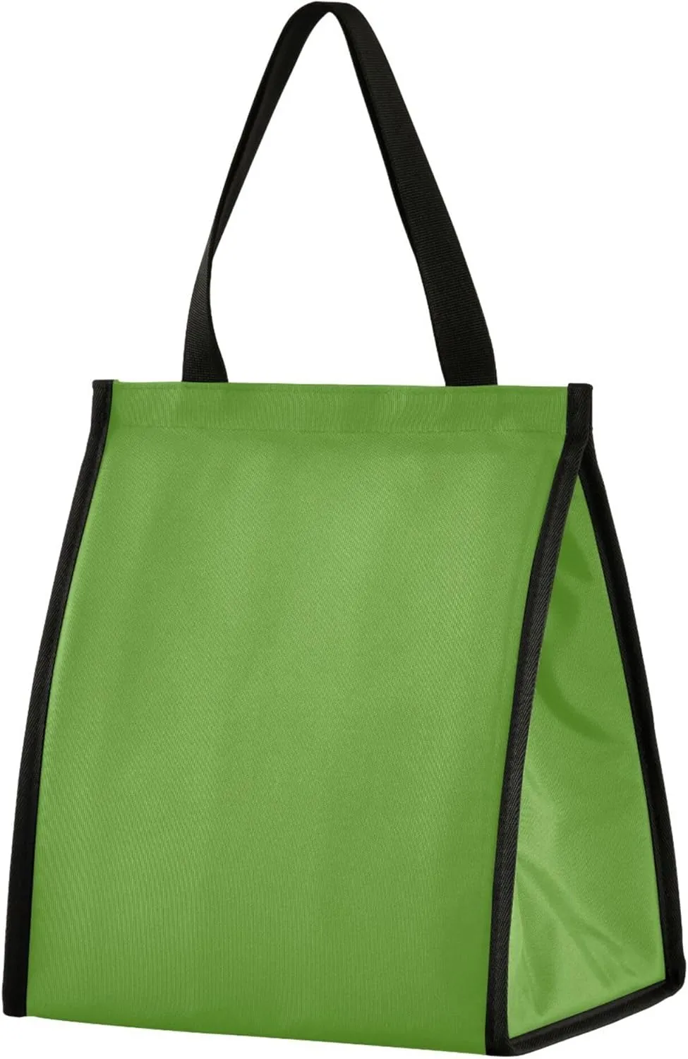 Lawn Green Lunch Bag for Women Men Insulated Lunch Box for Adult Medium Reusable Lunch Tote Bag for Work, Picnic, School or Travel