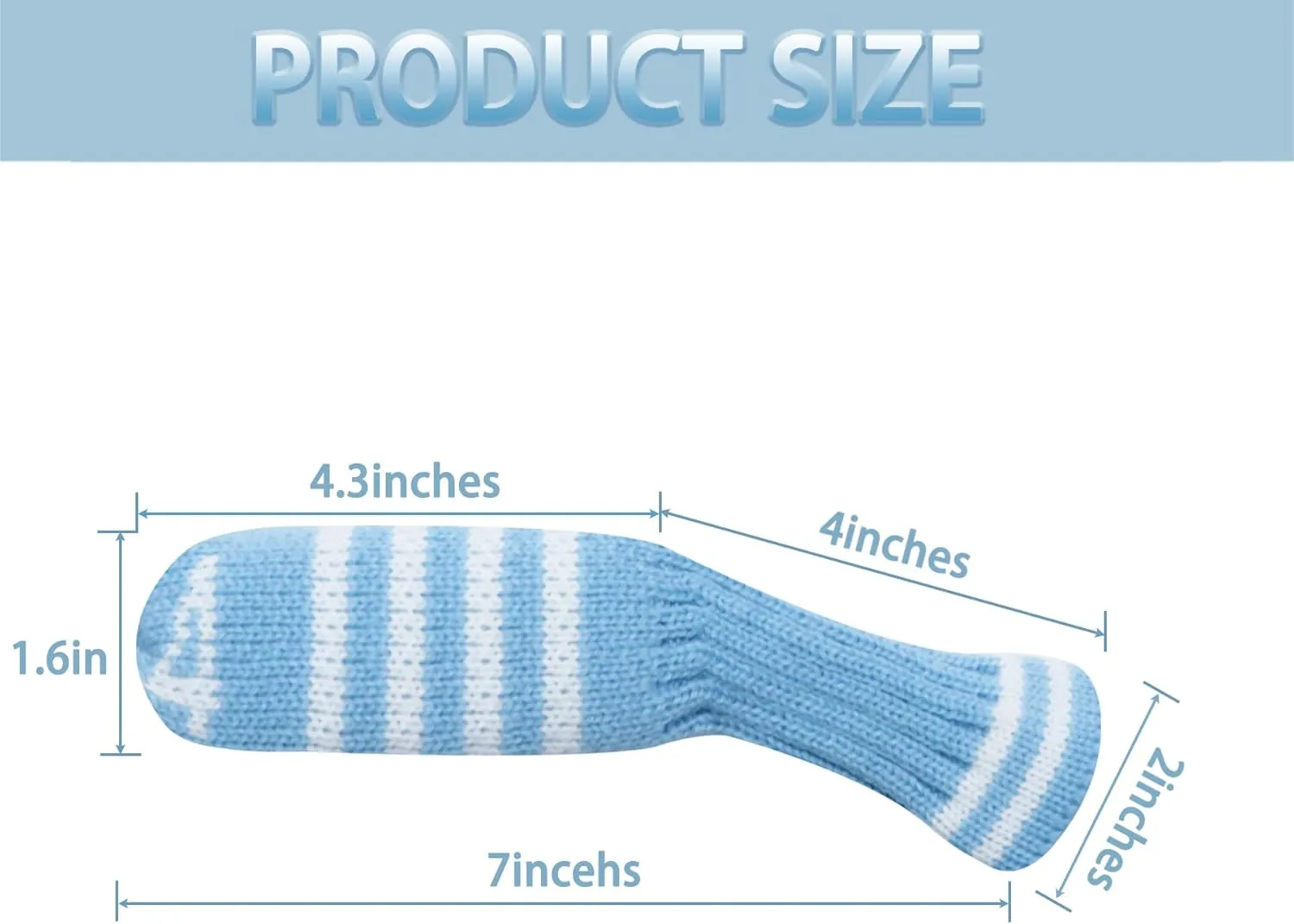 LeFeng 10pcs Knitted Golf Iron Head Covers 3-9/A/P/S Set - Lightweight and Durable Material - Multiple Patterns Golf Club Head Covers - Fit Well for Callaway Ping Taylormade Cobra Etc.