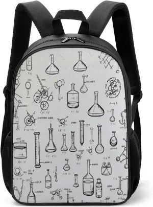 Lightweight Backpacks Cute Travel Bag Durable Chemistry Print Printing Small Travel Backpack For Women & Men