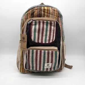 Lightweight Gheri Hemp Blend Day Backpack