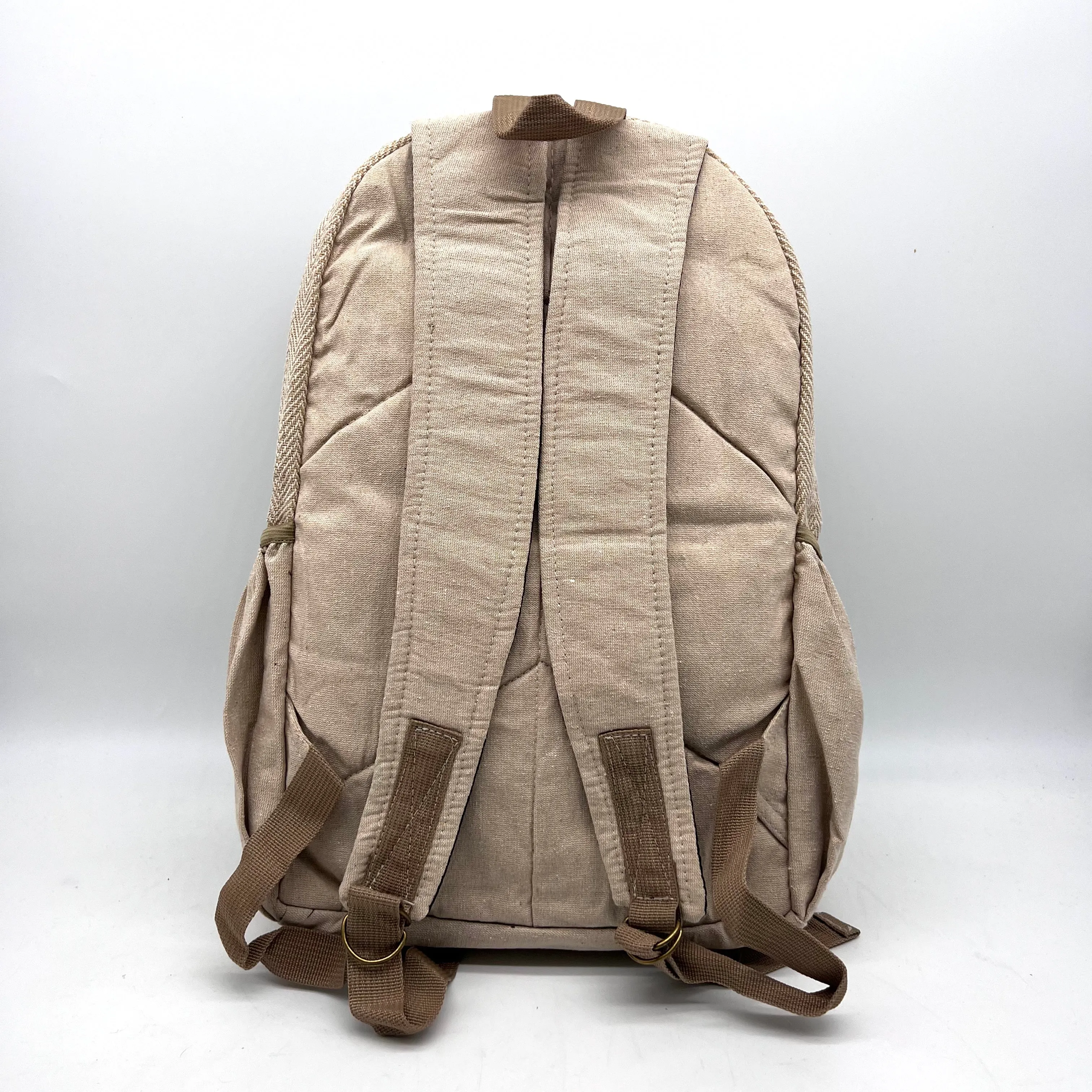 Lightweight Gheri Hemp Blend Day Backpack