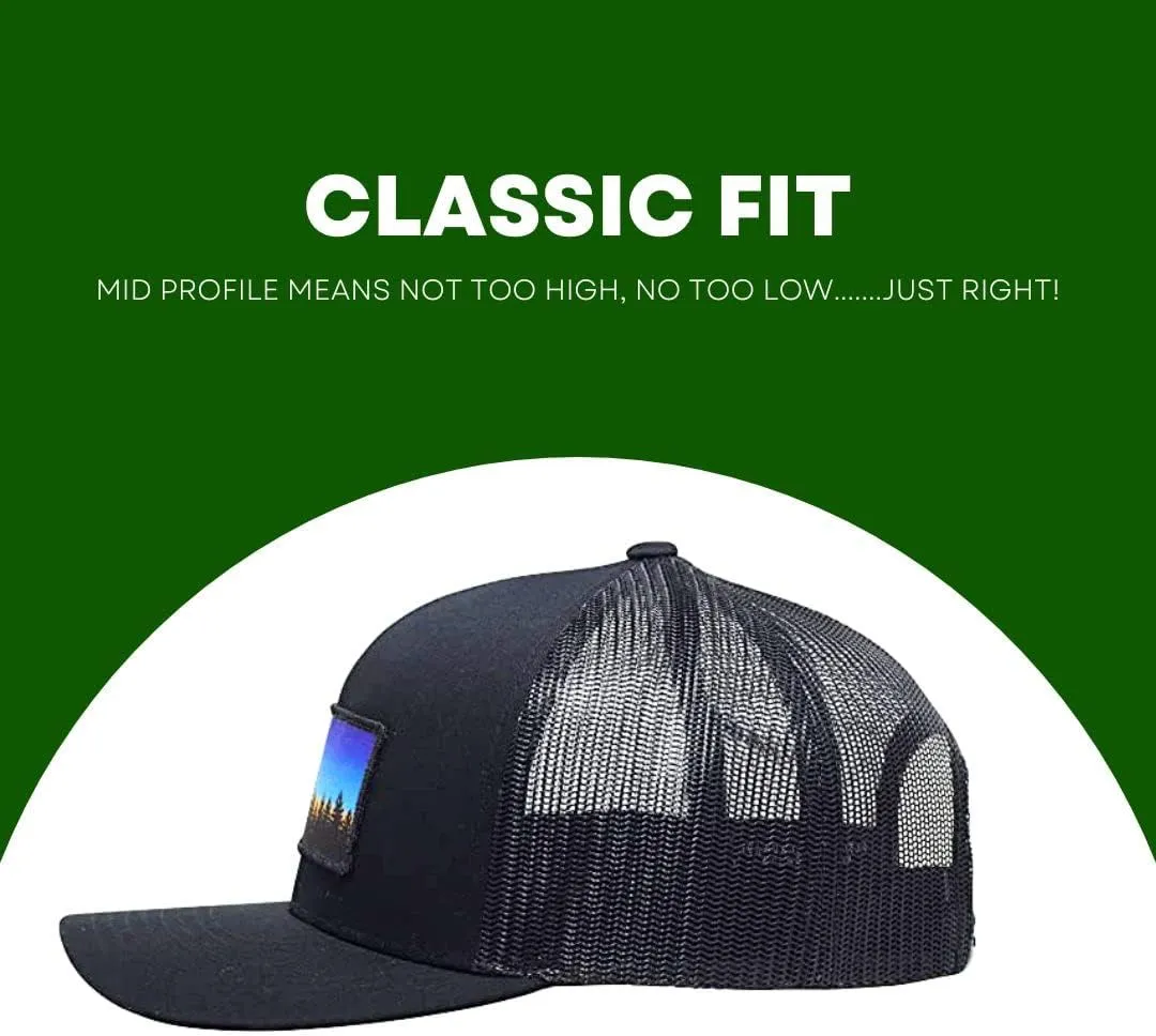 LINDO Trucker Hat - Tree Line Sunset