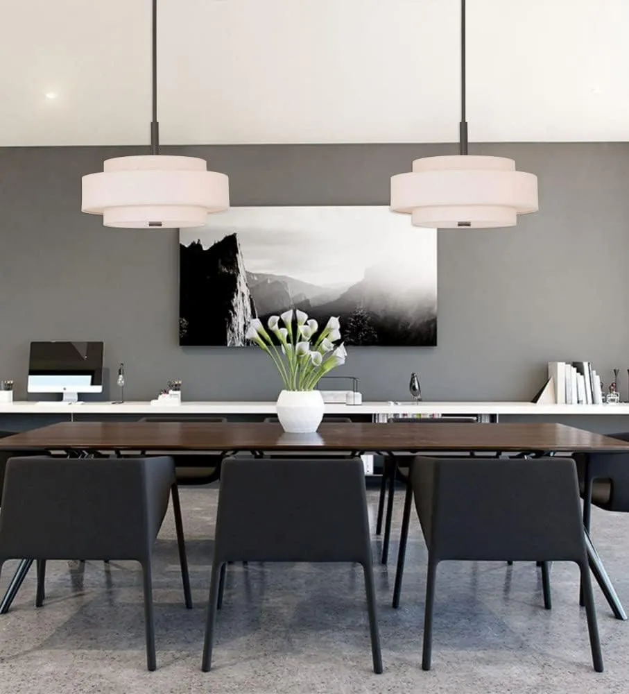 Livex Lighting 50874-07 Meridian 4-Light Pendant, Bronze
