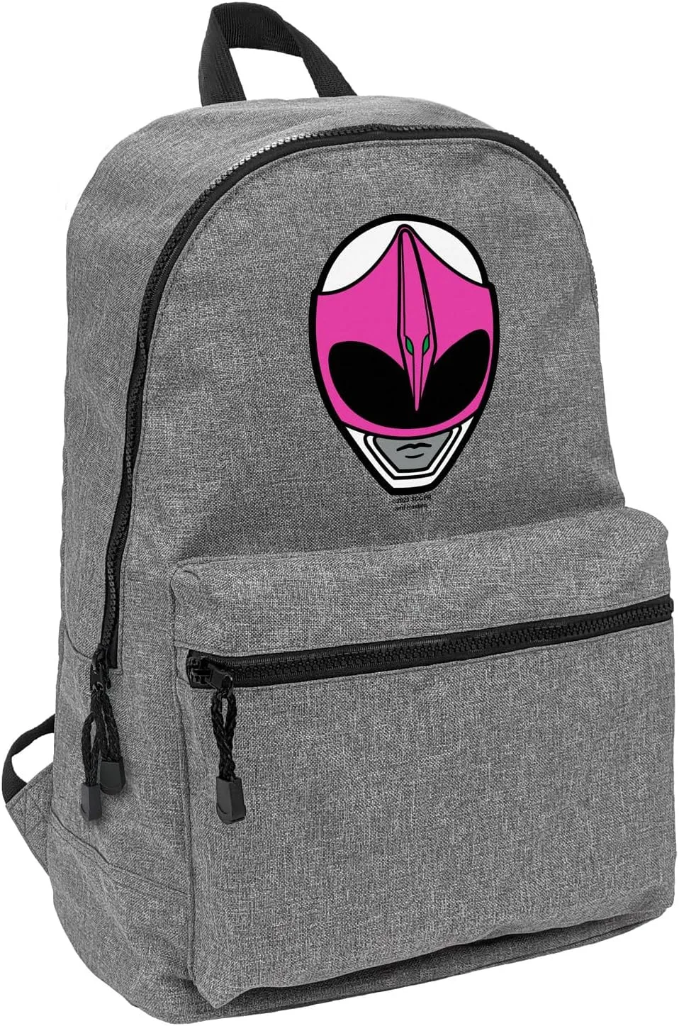 LOGOVISION Power Rangers Pink Ranger Helmet Lightweight Backpack for Work School Daily Use Packable for Travel