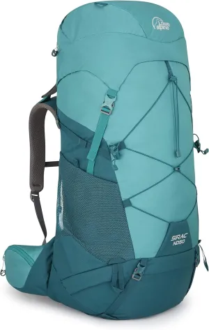 Lowe Alpine Womens Sirac ND Multi-Day Hiking Backpack, Sirac ND65 Liter, Sagano Green/Storm Green