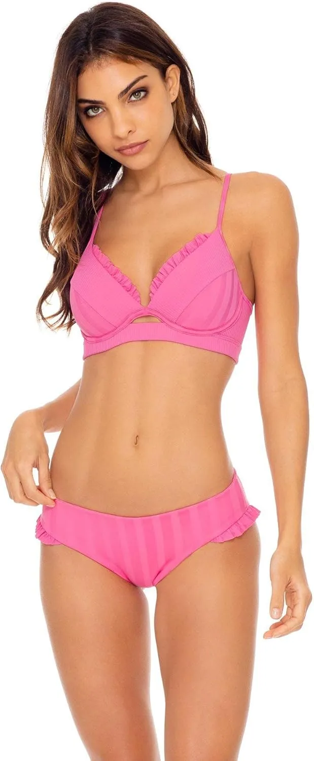 Luli Fama Party Pink Bachelorette and HER Babes Underwire TOP