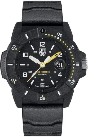 Luminox - Navy Seal XS.3601 - Mens Watch 45mm - Military Dive Watch in Black Date Function - 200m Water Resistant - Mens Watches - Made in Switzerland