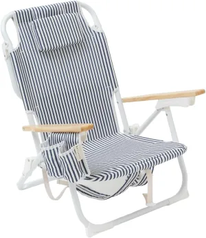 Luxe Beach Chair | The Resort Coastal Blue