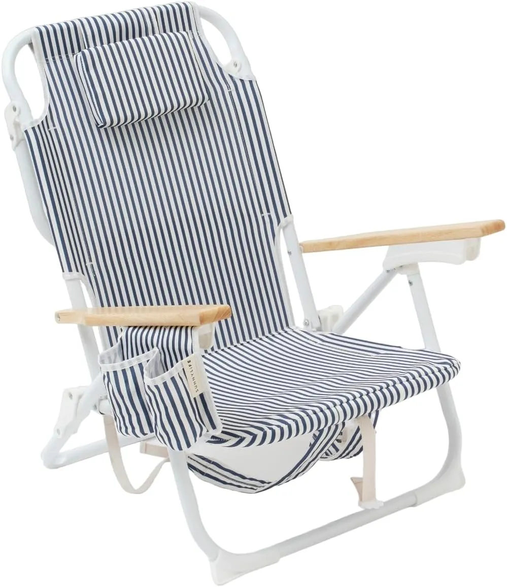 Luxe Beach Chair | The Resort Coastal Blue