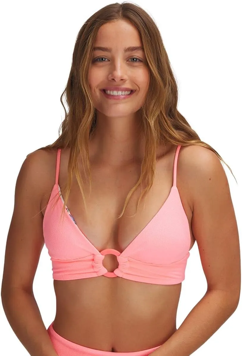 Maaji Women's Standard Long Line Triangle Top with Removable Soft Cups