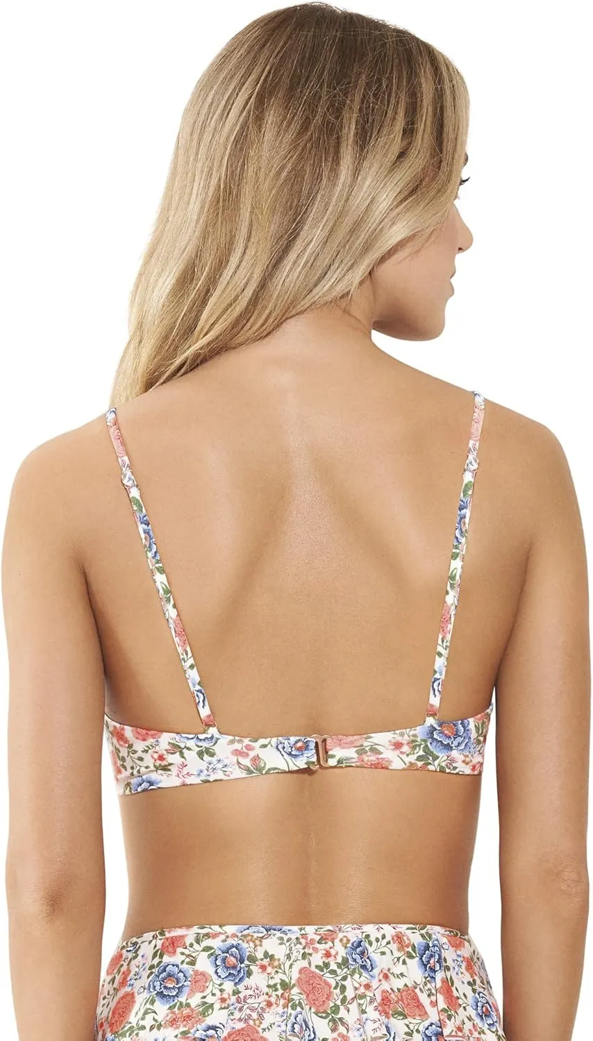 Maaji Women's Standard Underwire Top with Front Tie Without Molded Cups