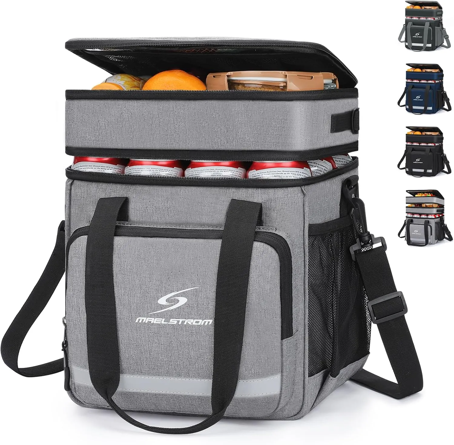 Maelstrom Lunch Box for Men,Insulated Lunch Bag Women/Men,Leakproof Lunch Cooler Bag, Lunch Tote Bag