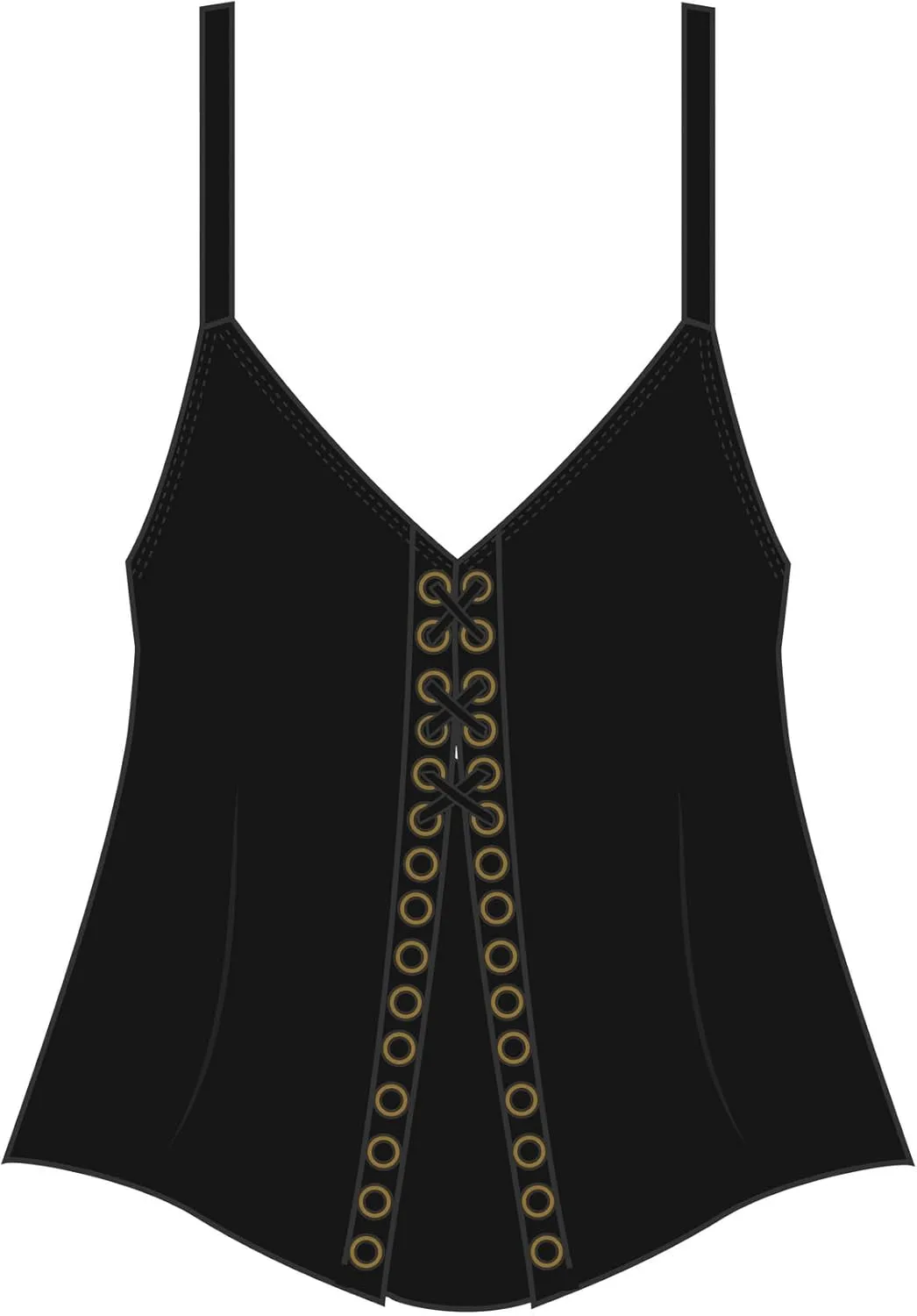 MagicSuit Women's Hoops Oriona Underwire Tankini Top Separate