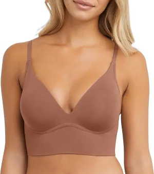 Maidenform Women's M Seamless Lift Bralette, Wireless Long-line Convertible Tank-style Bralette
