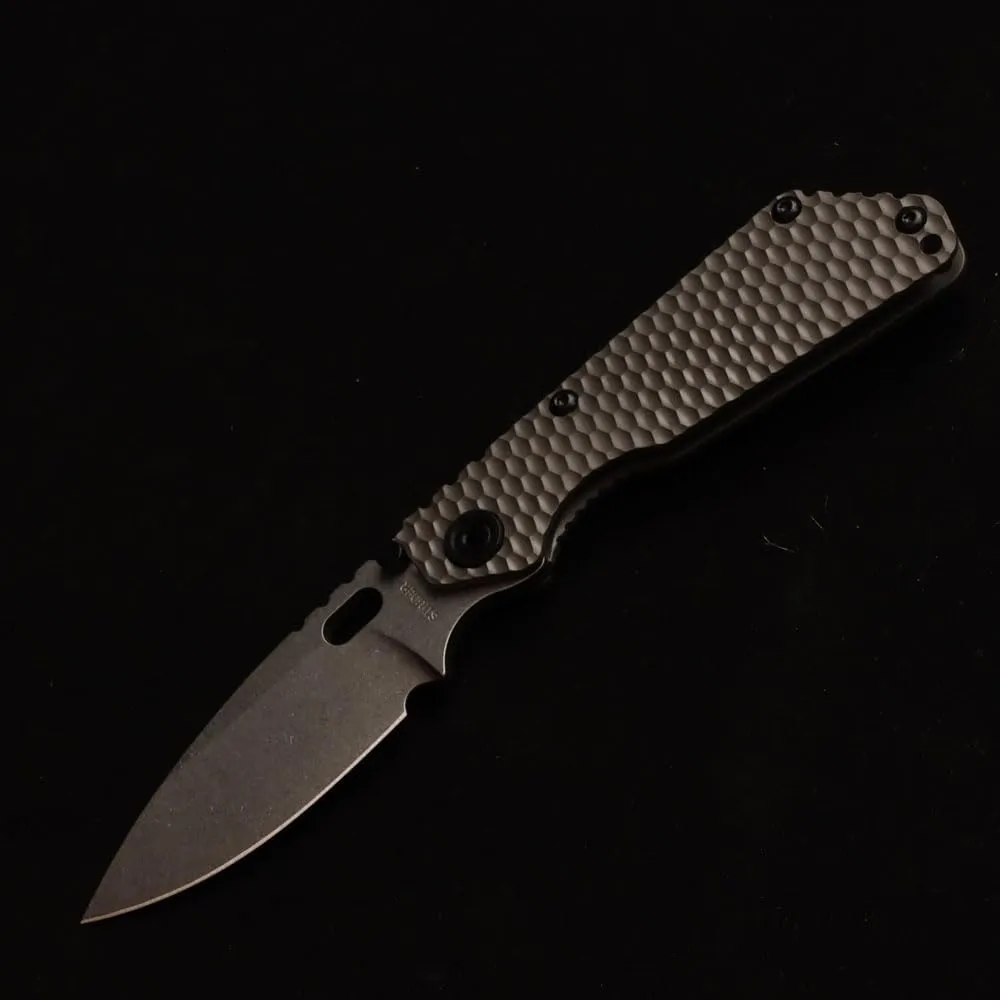 MASALONG Titan Damascus Blade tactical Folding Knife, Special Ebony Handle edc (x-honeycomb)
