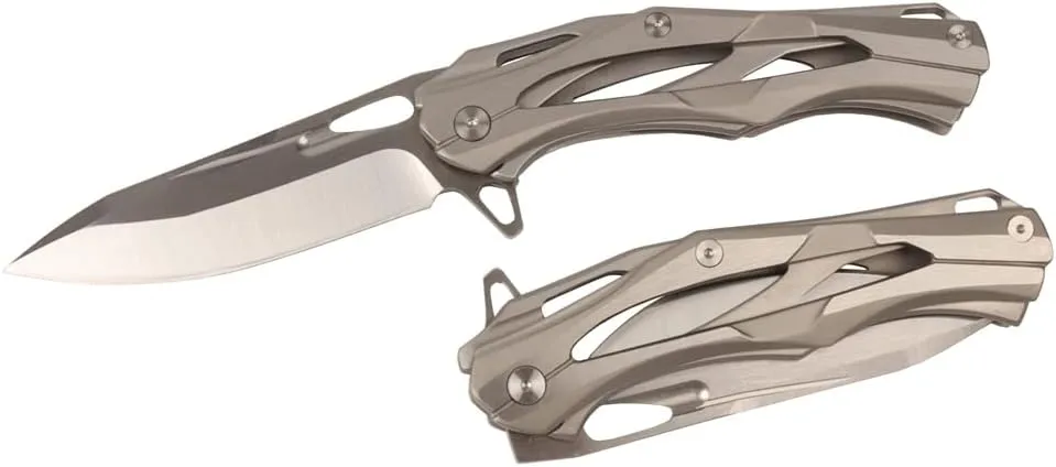 MASALONG Transformers Folding Outdoor Knife Blackbird All Length 24CM