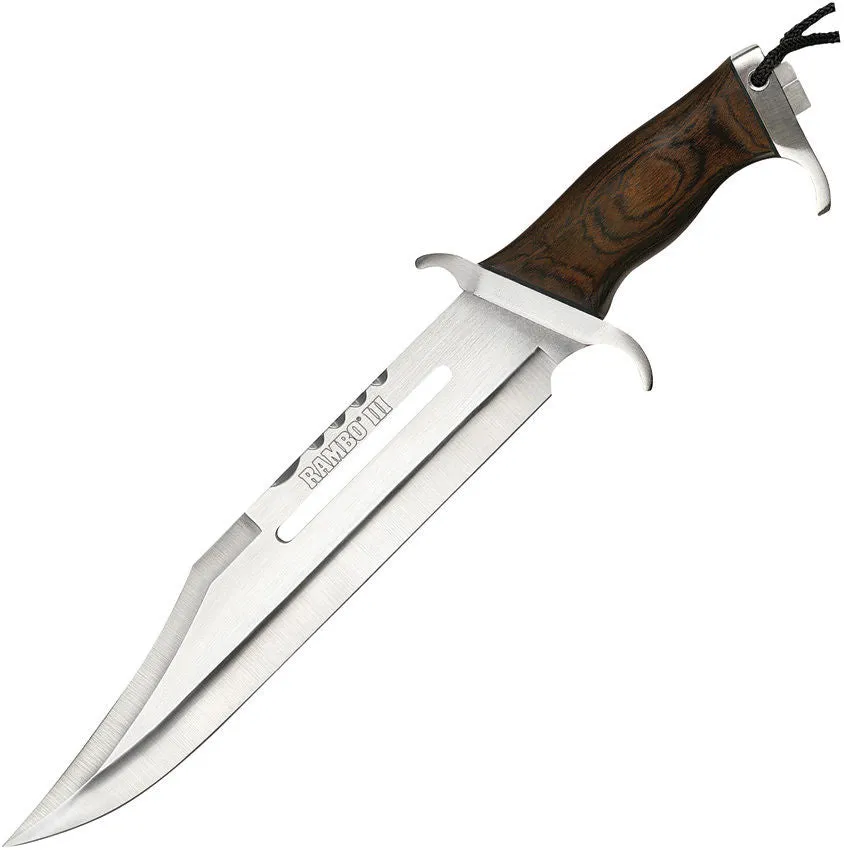 Master Cutlery Rambo Standard Edition III Fixed Knife 13" Blade Anti Glare Sighting Slot RB9296