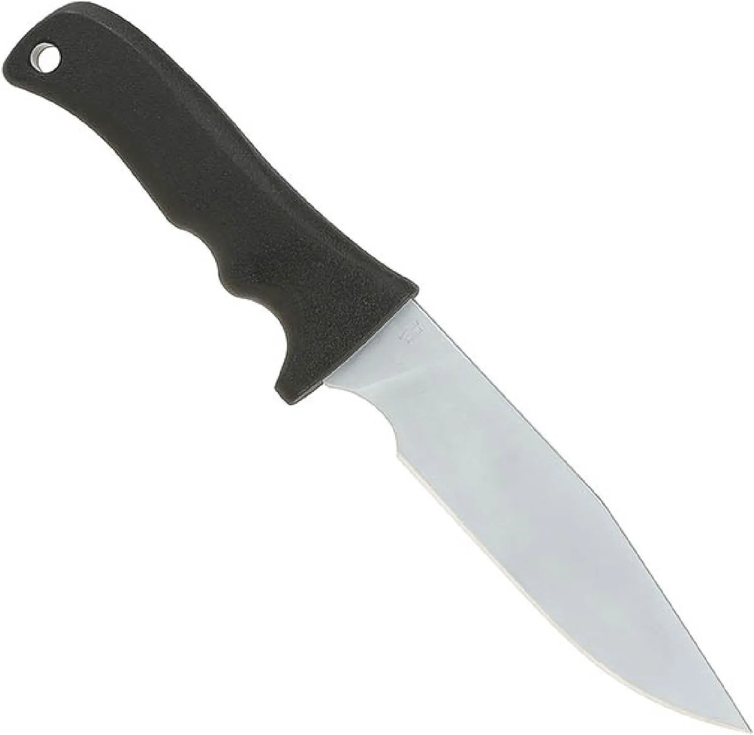 MAXPEDITION Medium Short Clip Point Fixed Blade Knife (Plain Edge) Black