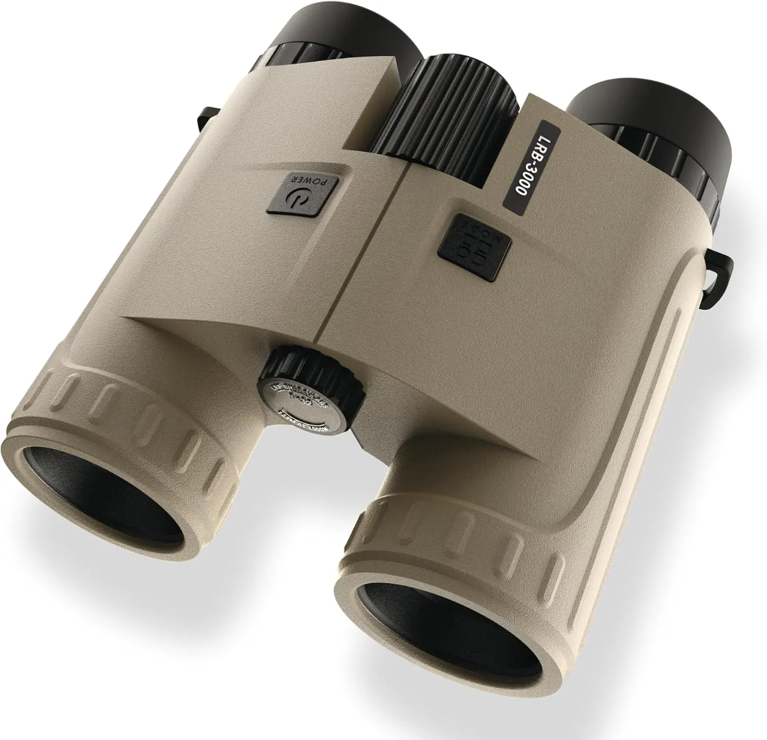 McJ Optics LS-LRB-3000 Rangefinder Binoculars - 8x32, 3000M Range, OLED Display, Angle & Height Measurement, TBR Mode, Multi-Coated Optics, Hunting & Golf Use