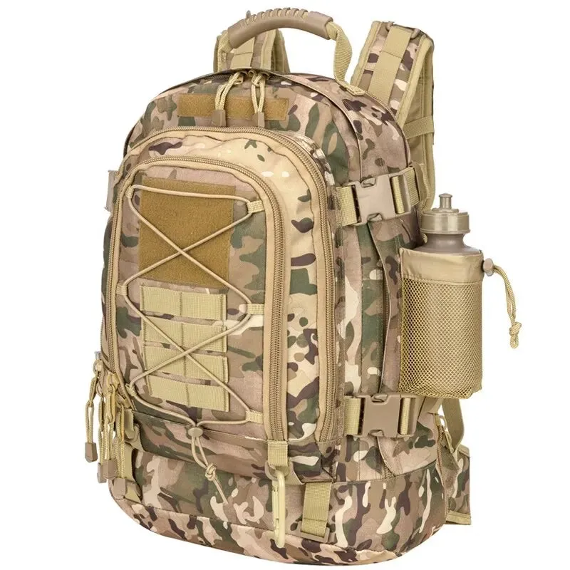 Men Capacity Complete product line Molle Outdoor Climbing Hiking Camping Travel Premium-grade Backpack Waterproof Large Rucksack 65L Tactical Bag