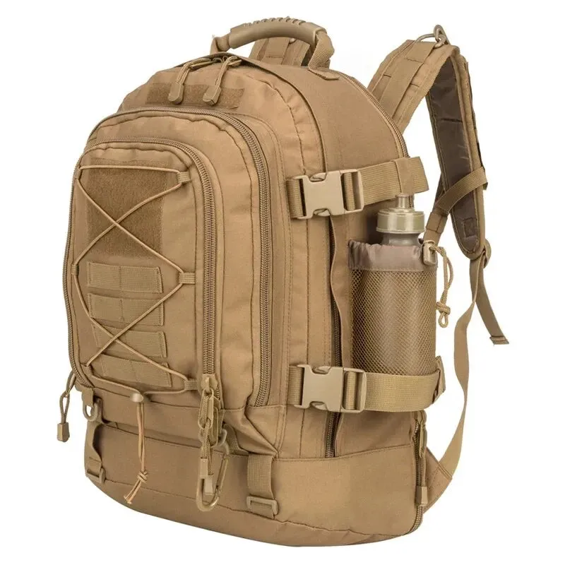 Men Capacity Complete product line Molle Outdoor Climbing Hiking Camping Travel Premium-grade Backpack Waterproof Large Rucksack 65L Tactical Bag