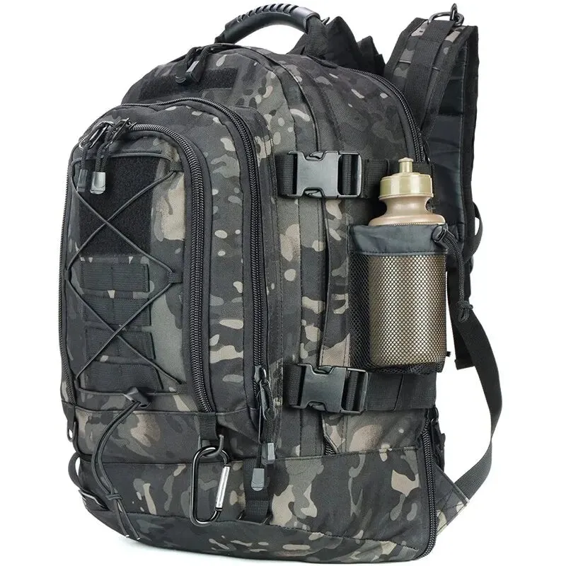 Men Capacity Complete product line Molle Outdoor Climbing Hiking Camping Travel Premium-grade Backpack Waterproof Large Rucksack 65L Tactical Bag